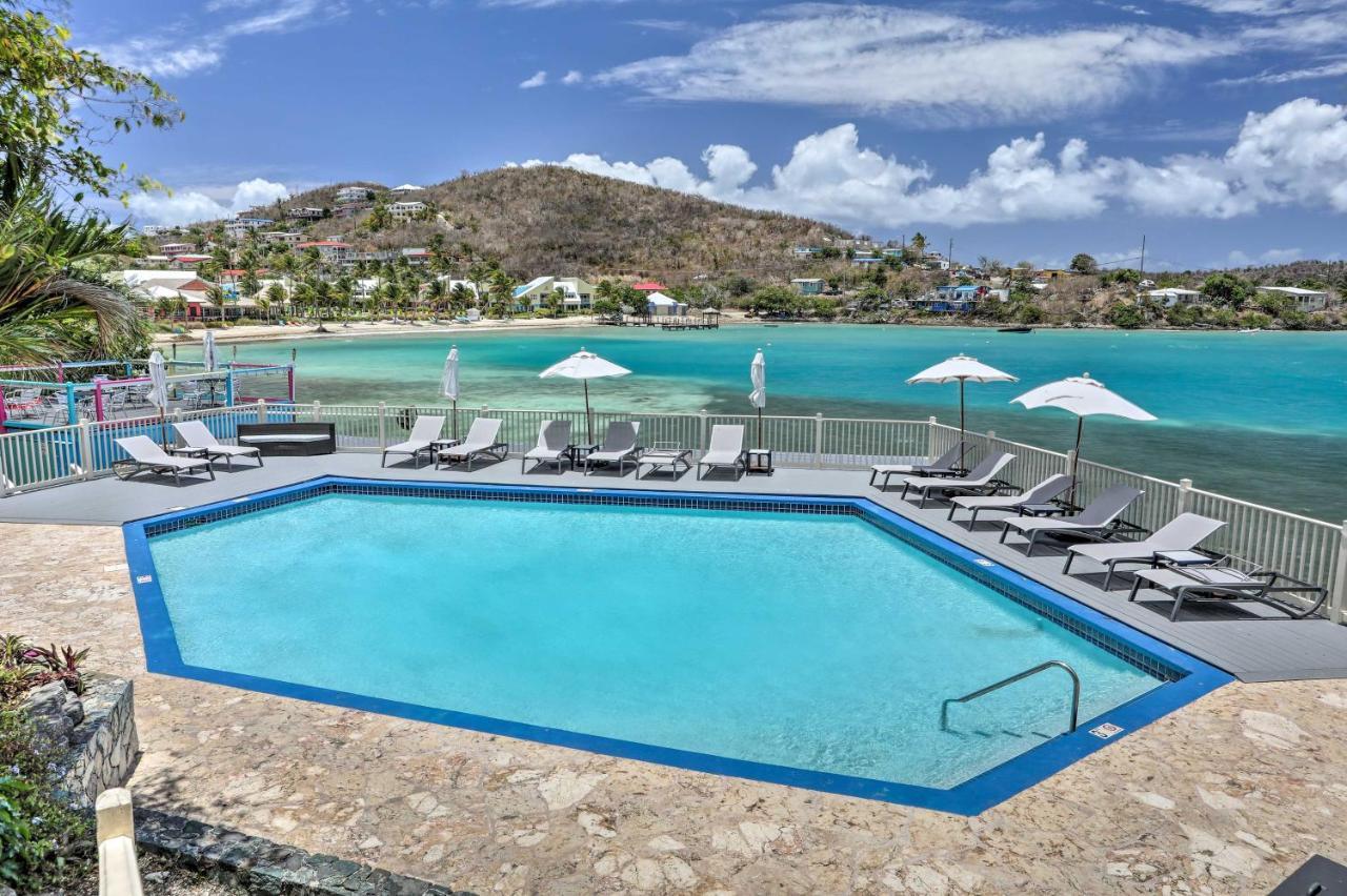 Saint Thomas Condo With Ocean Views, Walk To Beach! ฟรีเดนดัีล ภายนอก รูปภาพ